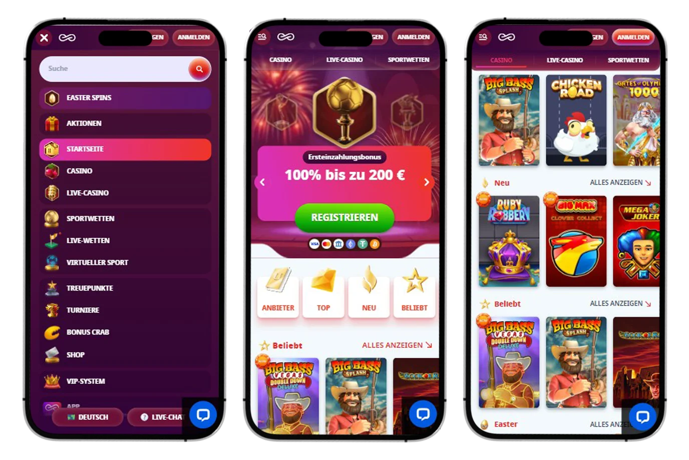 Casino Infinity app